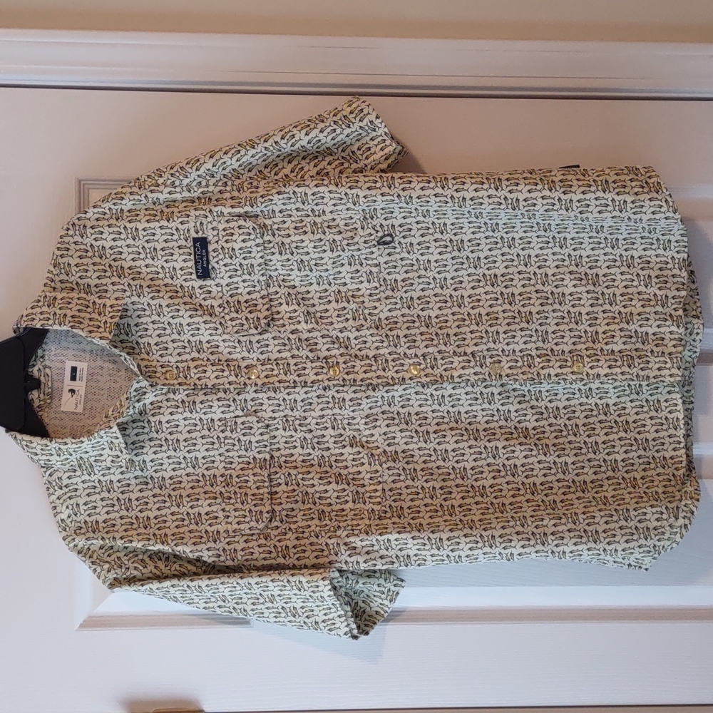 Nautica Angler Marlin Vented Shirt